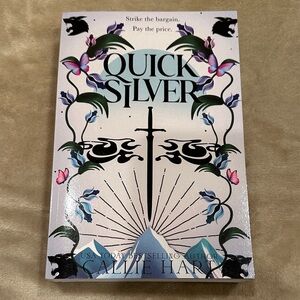 New, Quicksilver Paperback Book - Pink, Blue, Black Cover